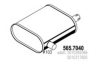 RENAULT 5010230752 Middle-/End Silencer